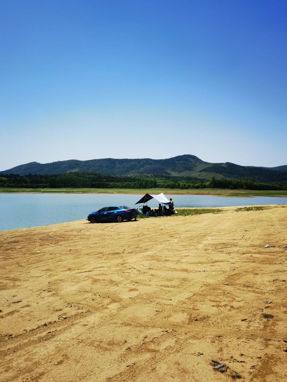 溧阳神女湖一个值得一探的地方 51假期去神女湖,前往的路上,道路两旁