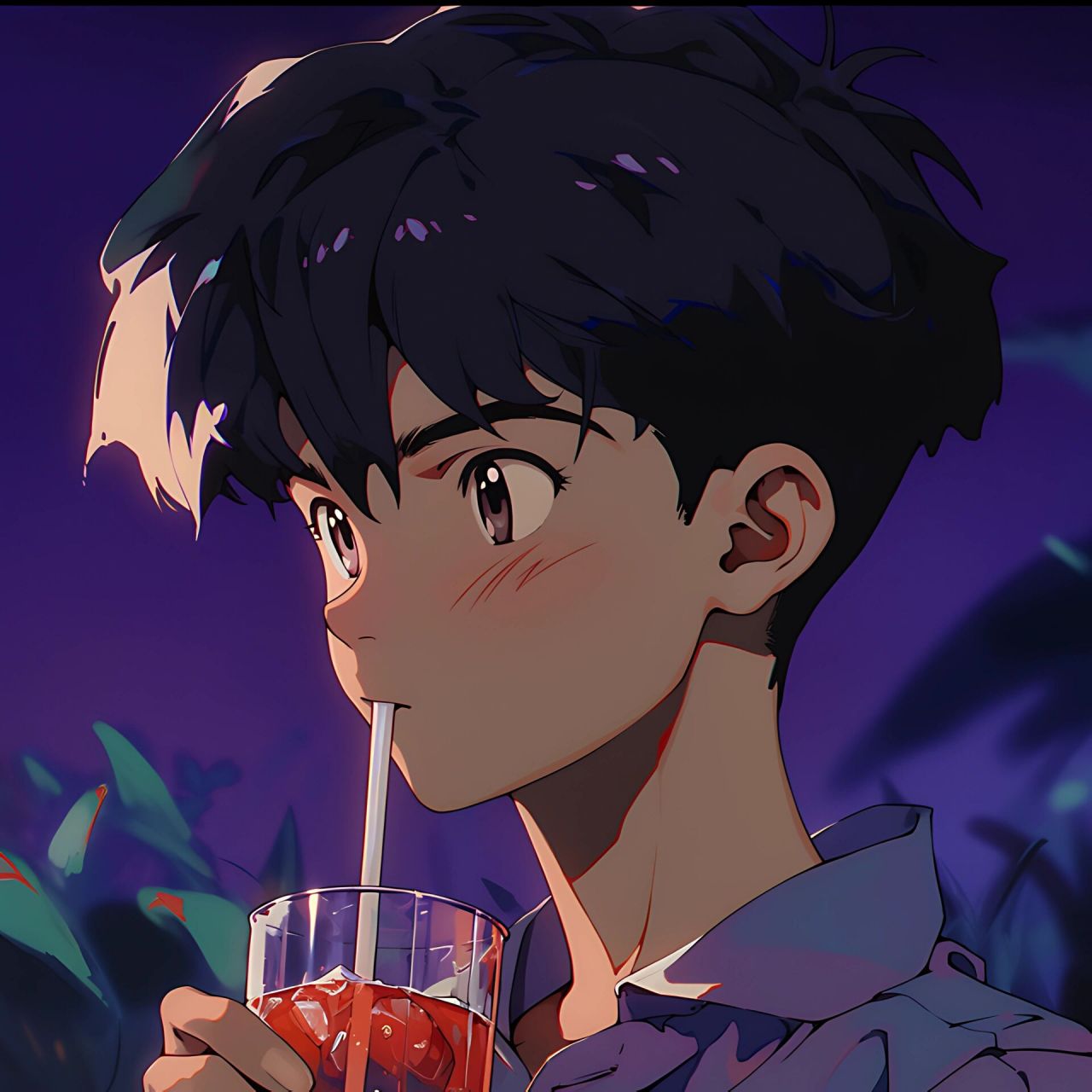 紫色男头来咯 明天预告粉色