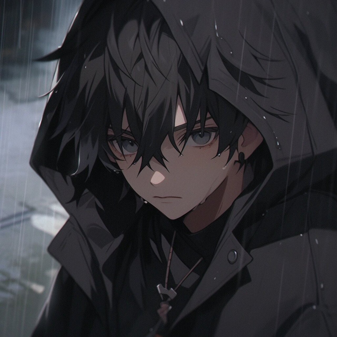 伤感头像男生 后来啊,月亮躲进了云层,人间不再温暖,那个少年的心事