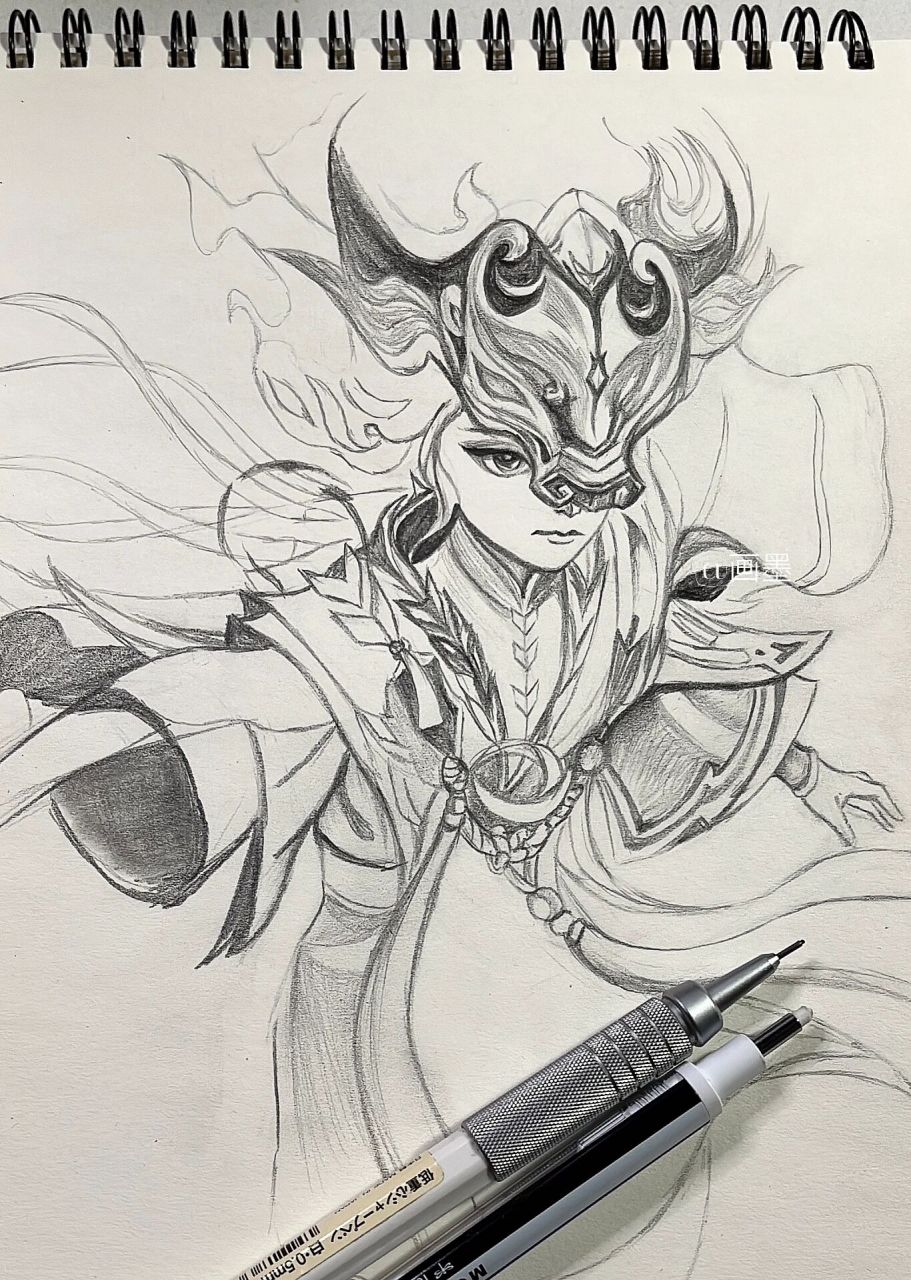 手绘王者荣耀七周年鬼谷子61五谷丰年附步骤 手绘/鬼谷子限定皮肤