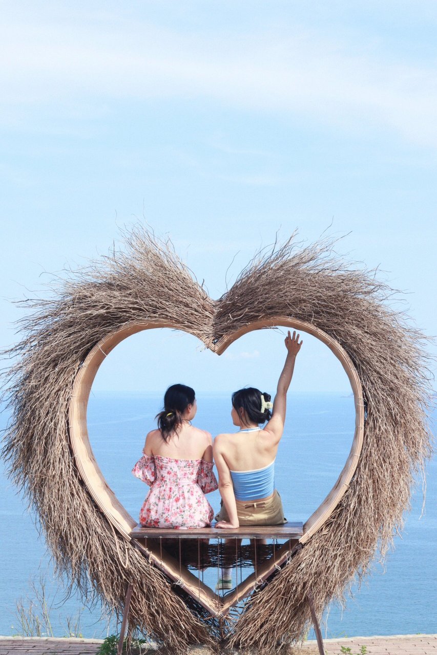 一天游玩定海湾,旗冠顶,黄岐沙滩,古石村,北茭鼻公园,特种兵旅游