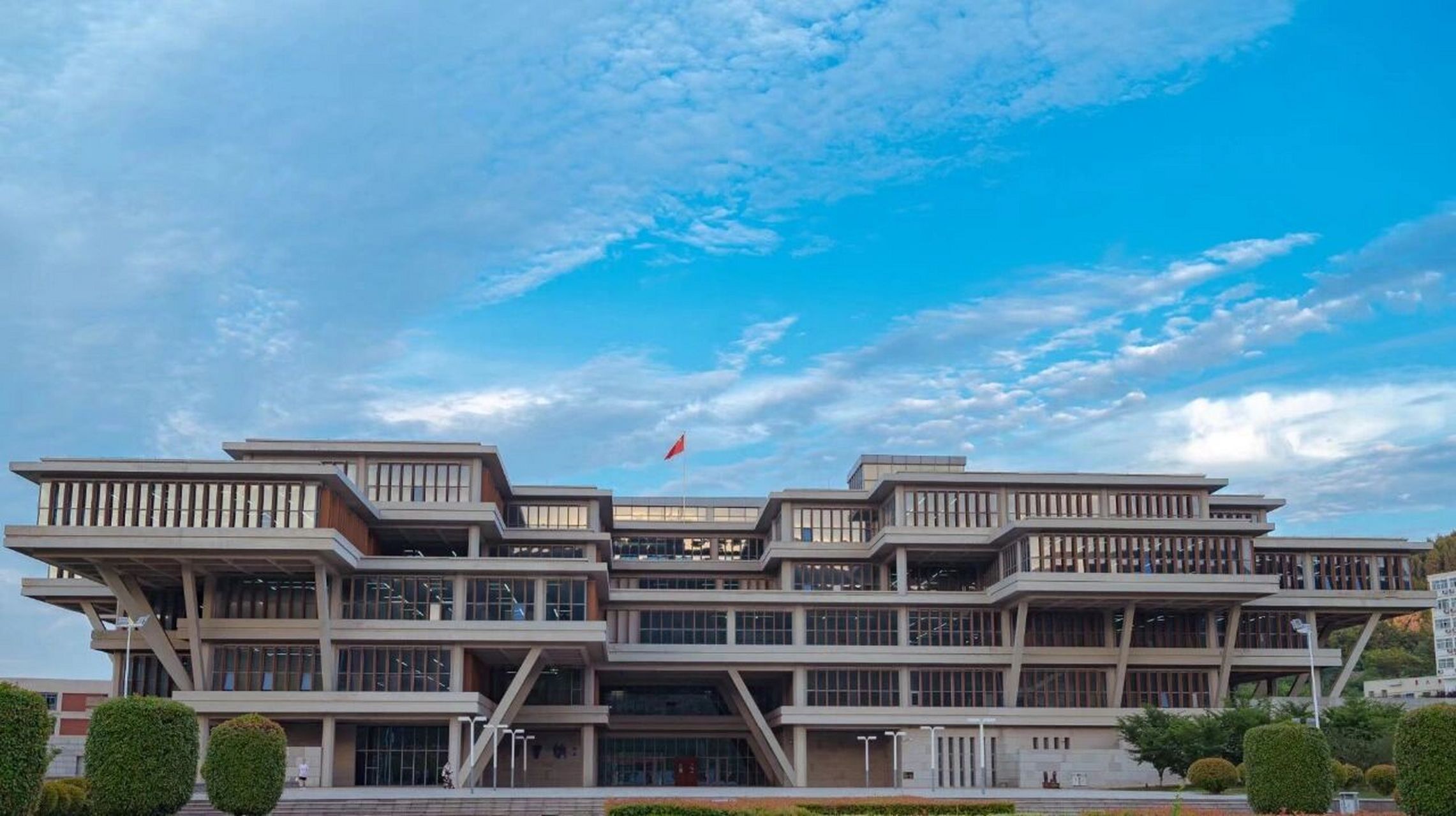 江苏建筑职业技术学院的众多建筑,身为全国建筑类高职排名第三名,校内