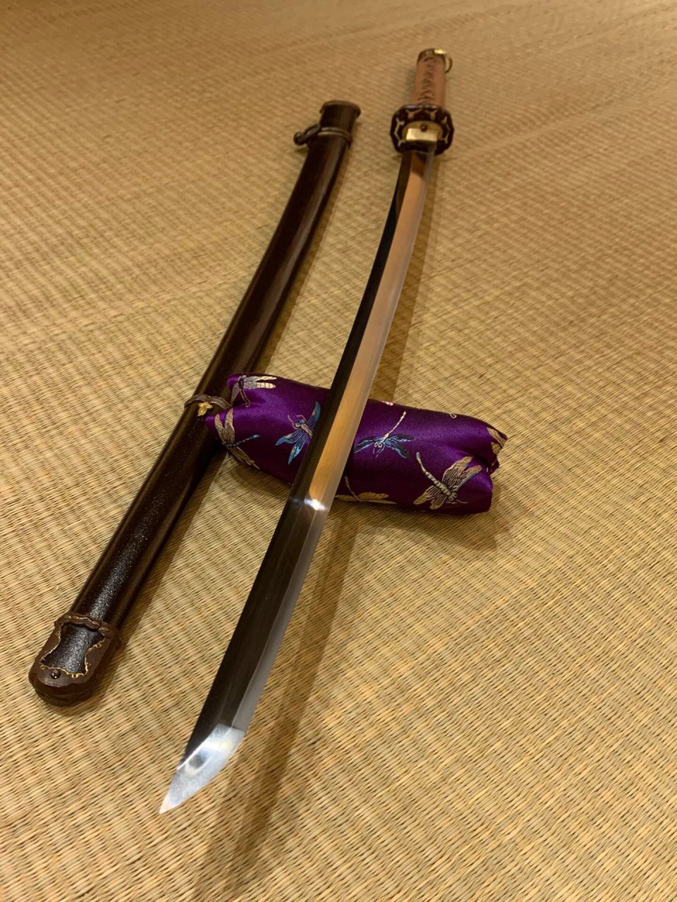 抗日战利品～98式倭寇陆军刀 抗日战争胜利纪念品   刃材:夹钢结构