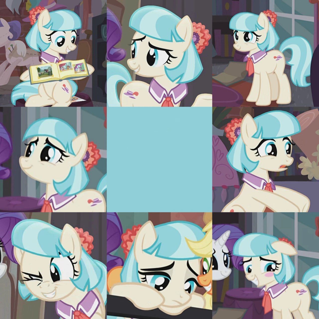 挑战收集所有美丽配角头像13 之可可帕梅尔 美死啦……(晕倒) 抱图吱