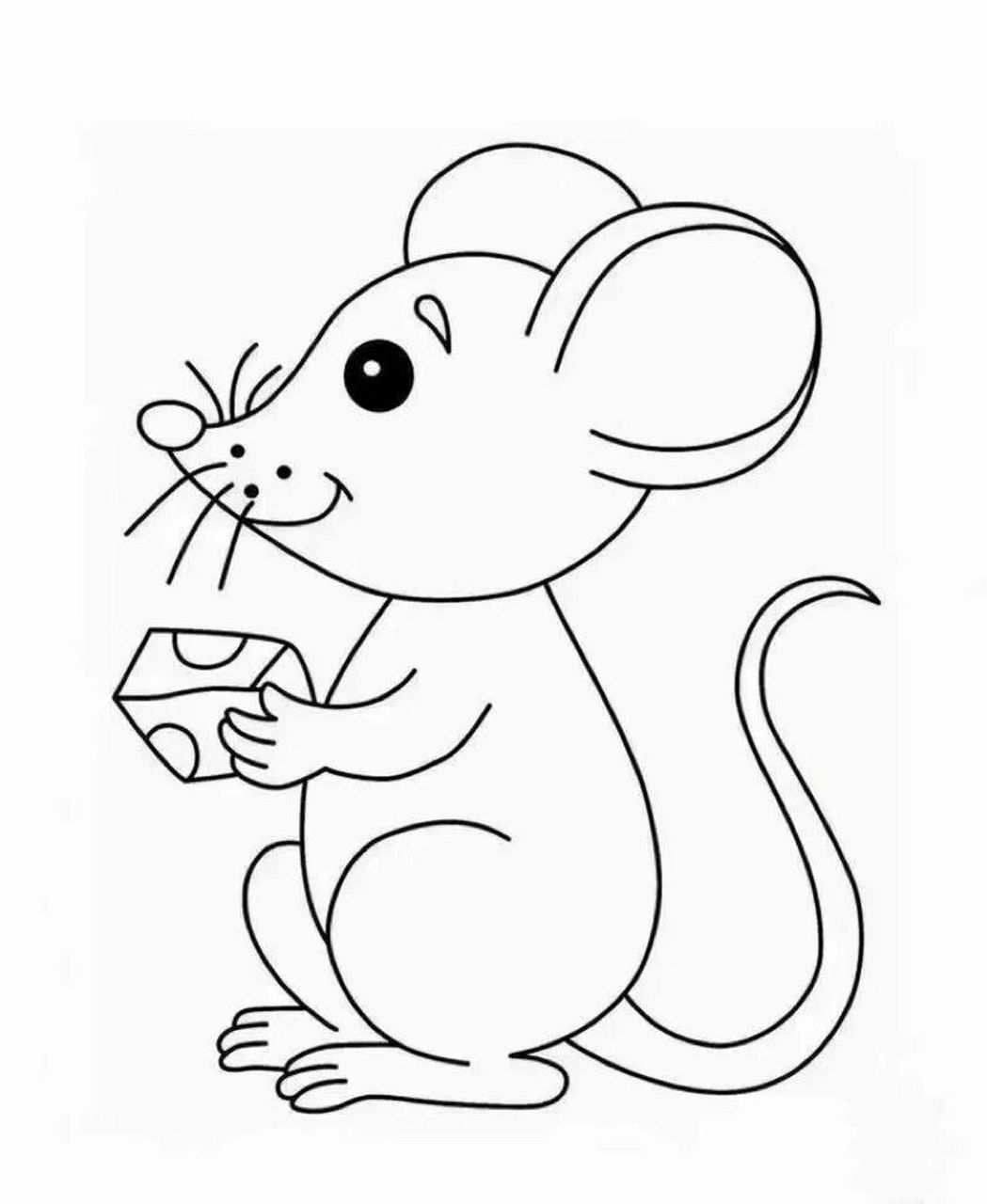 小动物简笔画涂色 小动物简笔画涂色 适合中小班的小朋友 可打印出来