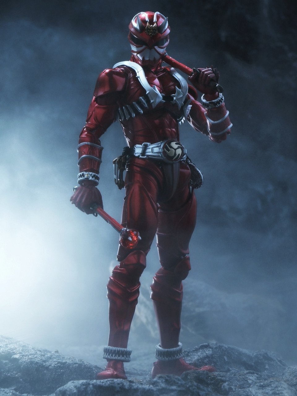 红响鬼 真骨雕 随拍 #假面骑士