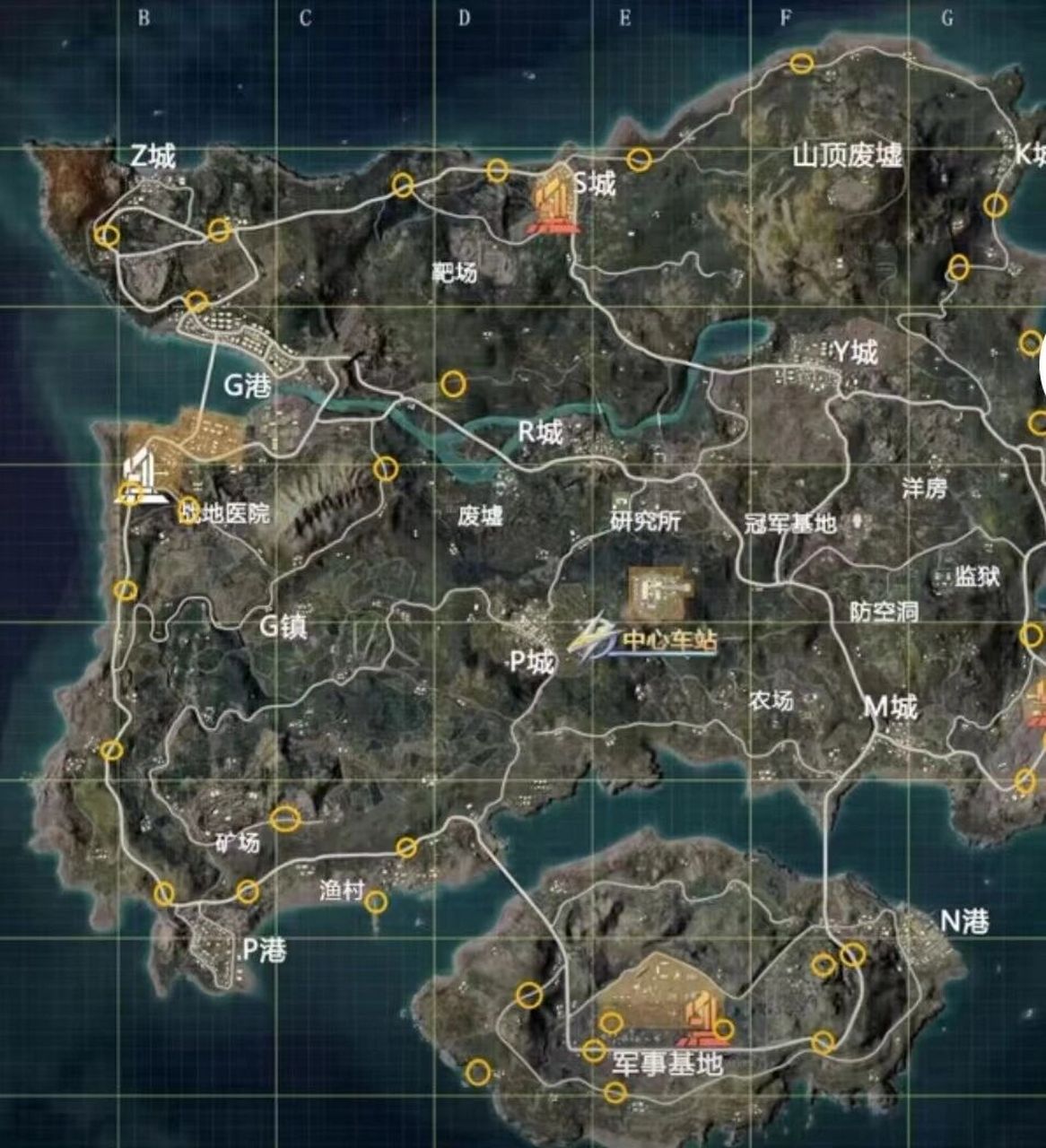 轰炸机教学第四期,海岛滑翔机刷新点 关注我必回粉,点赞破100更新沙漠