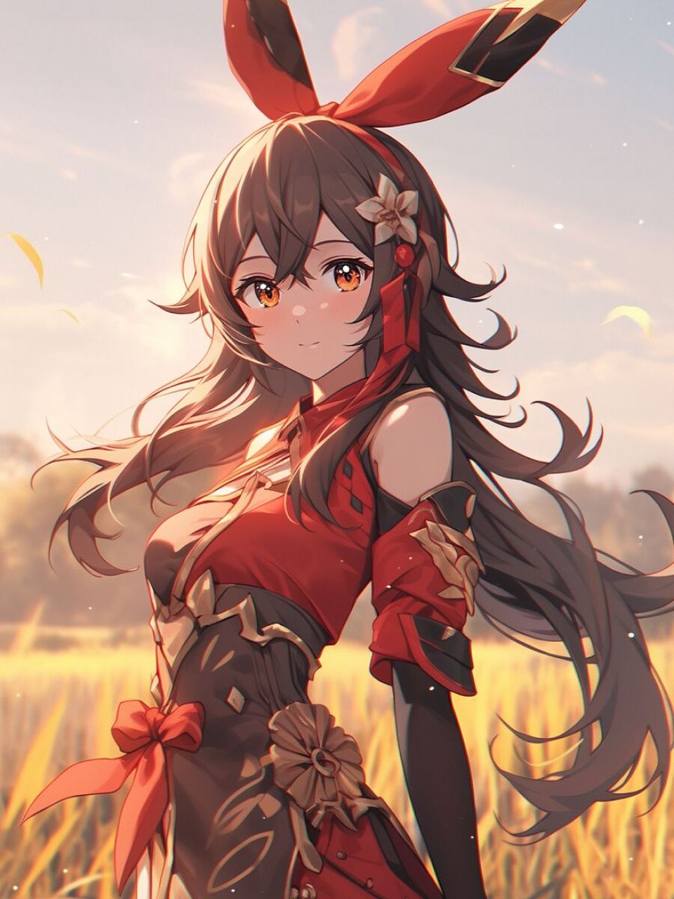 【原神壁纸】安柏丨飞行冠军 安柏,活泼率直的少女, 是蒙德城中唯一的