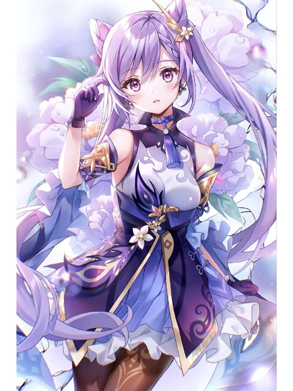 二次元美图|《原神》刻晴 作品整理自pixiv,侵删～ p1画师:oa(画师id