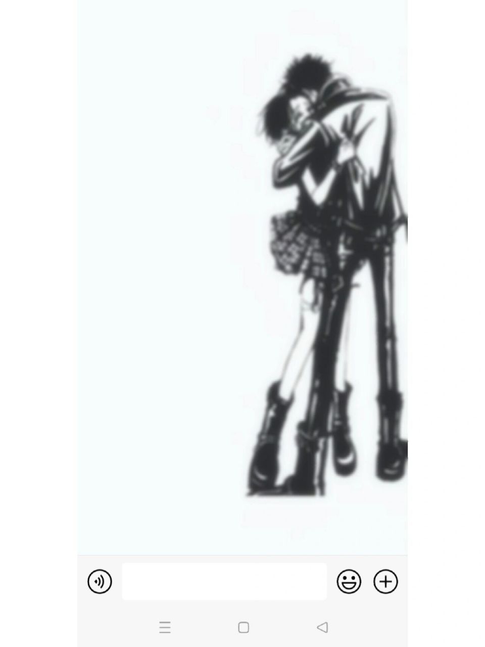 亲测好看黑白动漫壁纸聊天背景图