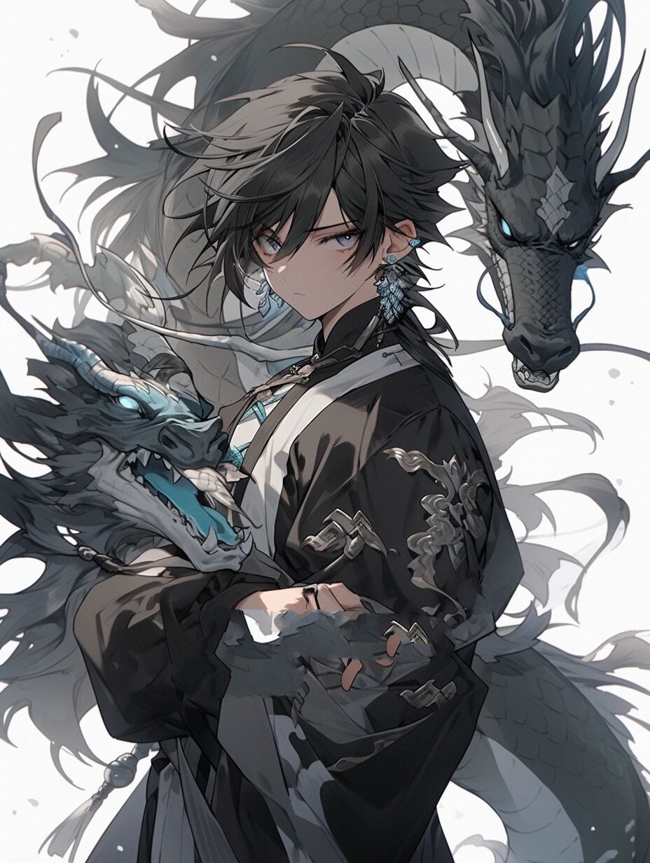 青龙君主之势|国潮古风英俊气势少年
