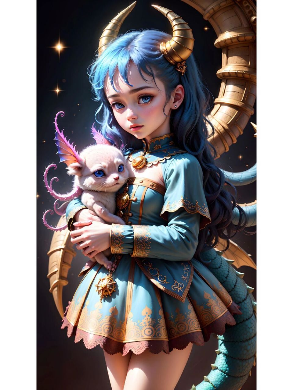龙女 绘画第二弹