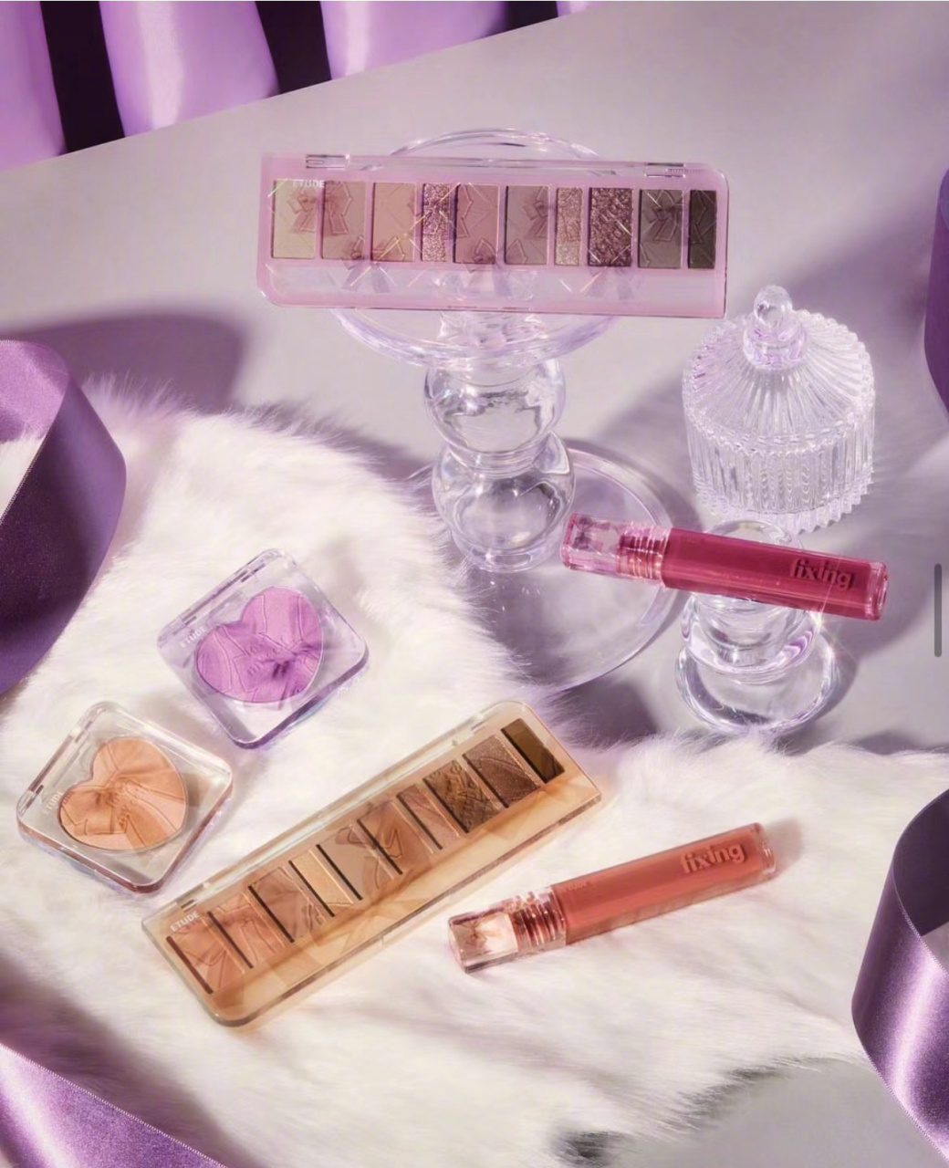 etude眼影/腮红/唇釉#新品#  包装好看!