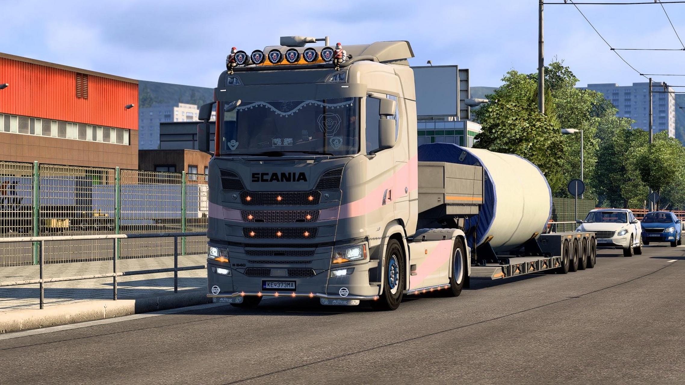 欧卡2冰岛.欧洲卡车模拟2 公路之王斯堪尼亚