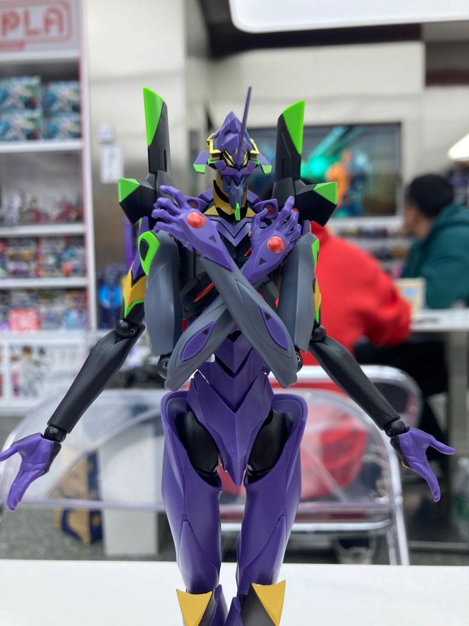 r魂eva13号机 万代robot魂系列eva第13号机成品模型!