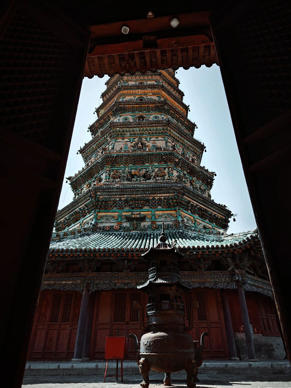 全球保留最完整的琉璃塔 山西洪洞广胜寺飞虹塔,全世界保留最完整的