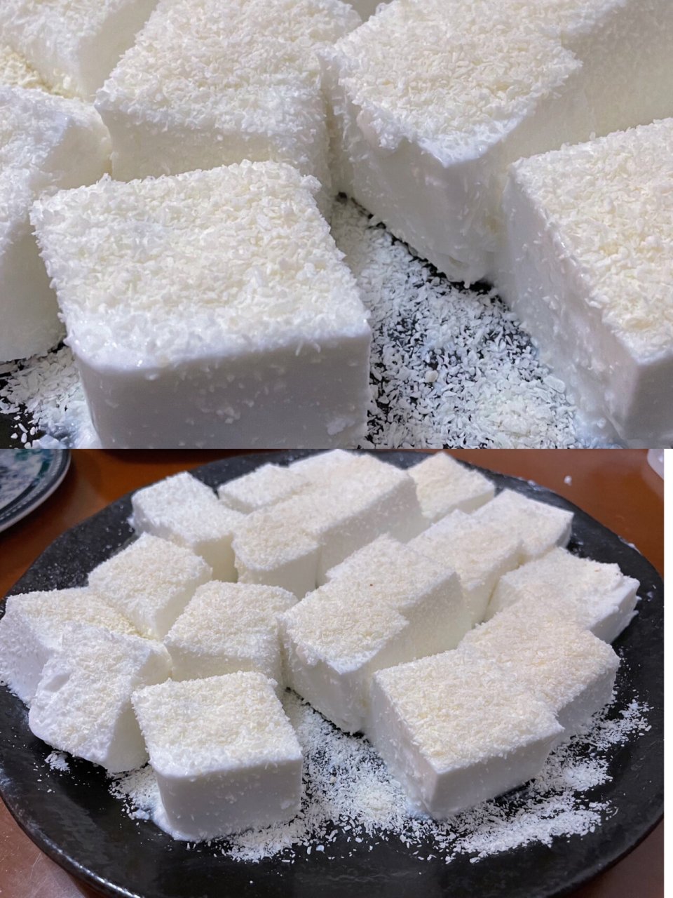 超好吃的『椰汁糕』,在家就能做～夏日必备甜品 06好吃美味 高颜值