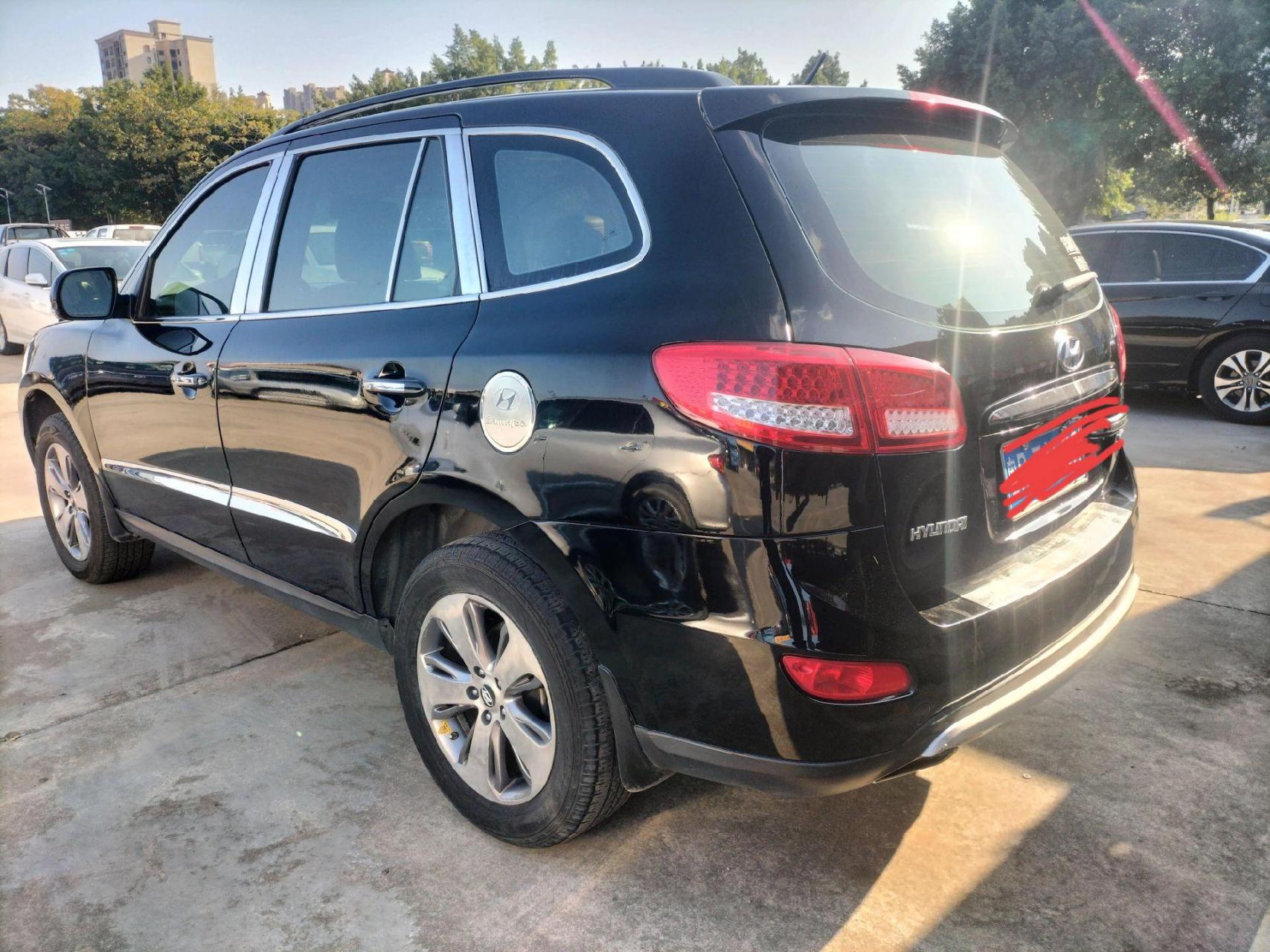 2012年上牌纯进口现代新胜达四驱,大七座suv越野车,无任何事故,私家车