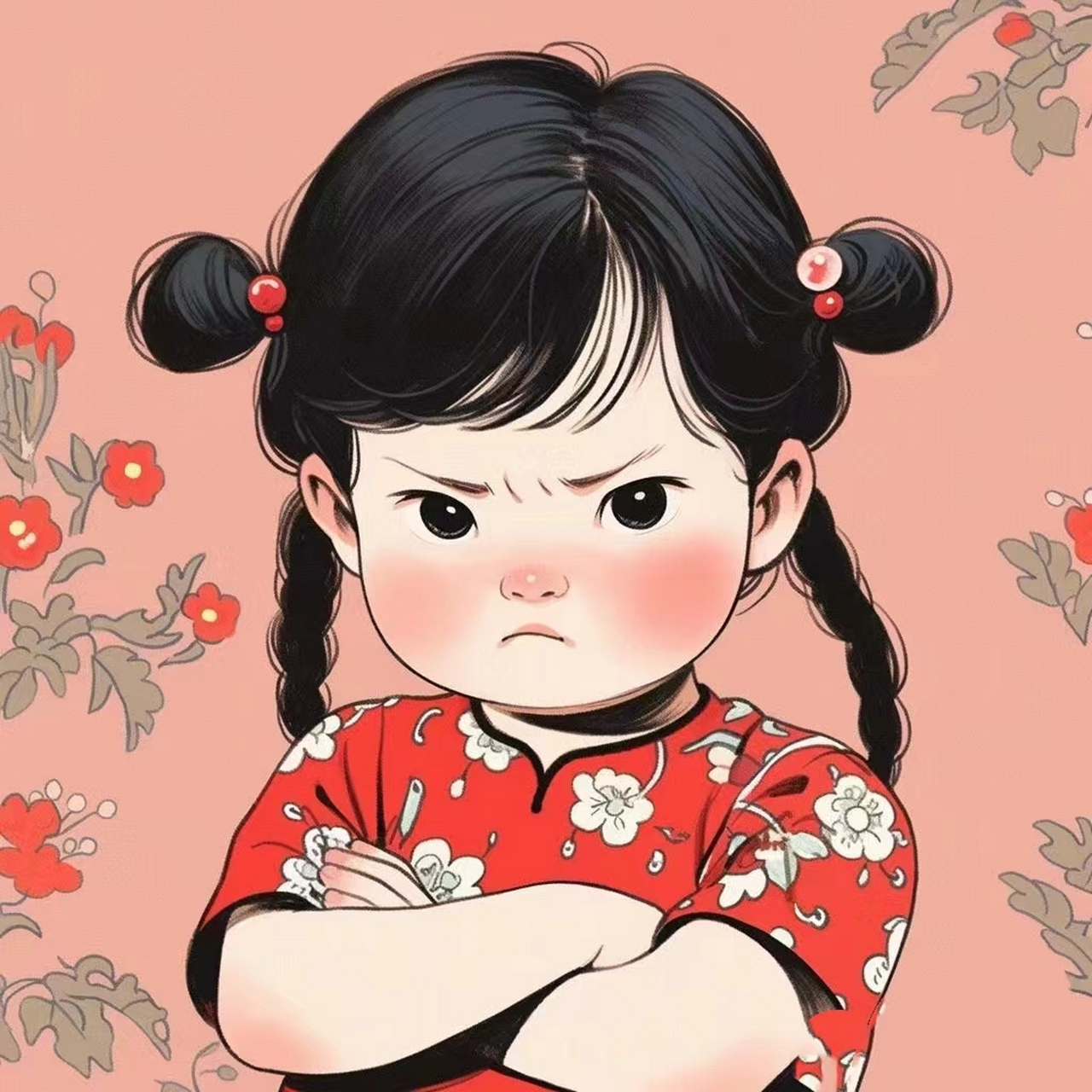 不用刻意迎合,大声告诉别人,老娘不开心,别惹我!