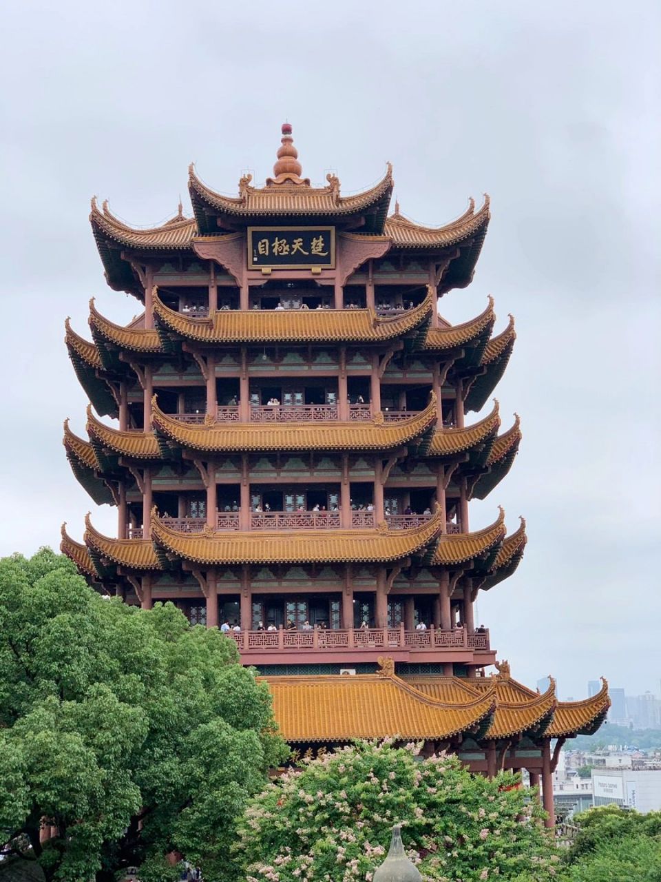 中国四大名楼之黄鹤楼,江城武汉的地标景点 武汉是华中地区最大的都市