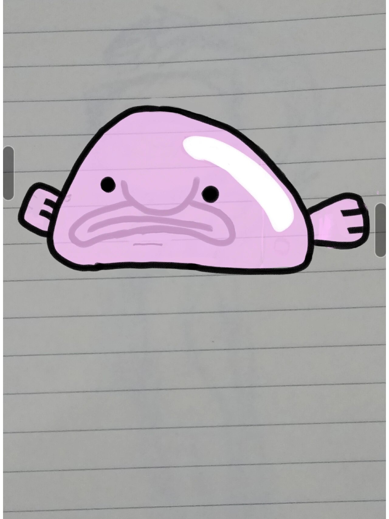 我自己画的水滴鱼难道不可爱吗?0195