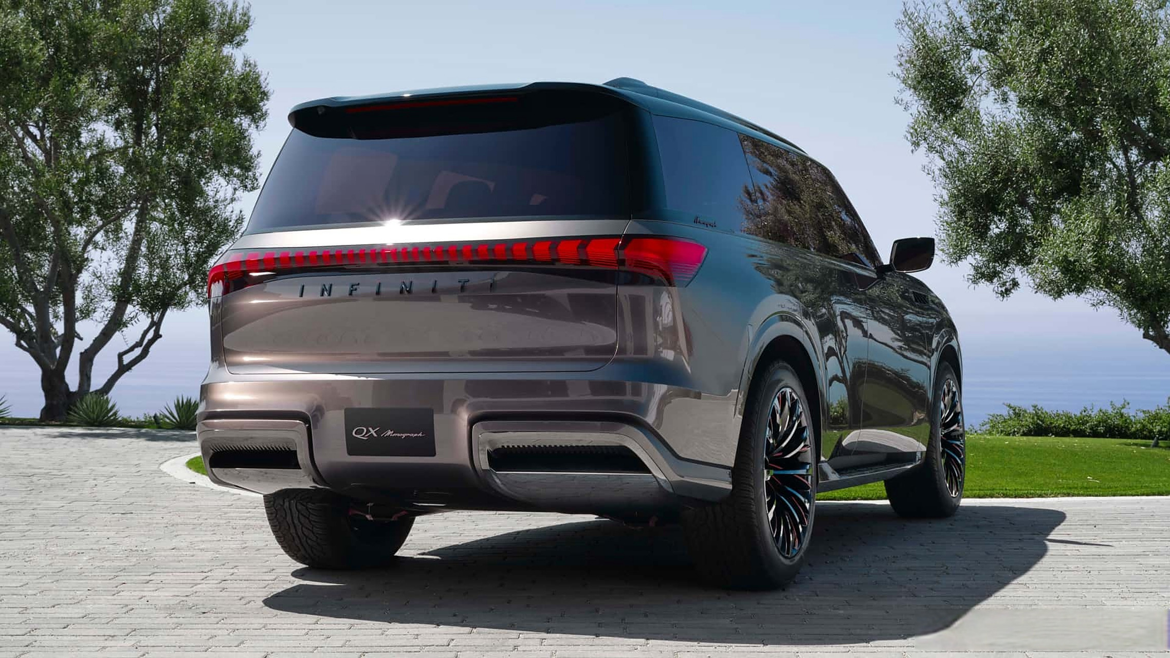 这款概念车预示着全新一代英菲尼迪qx80的造型,你们觉得这款车好看吗?