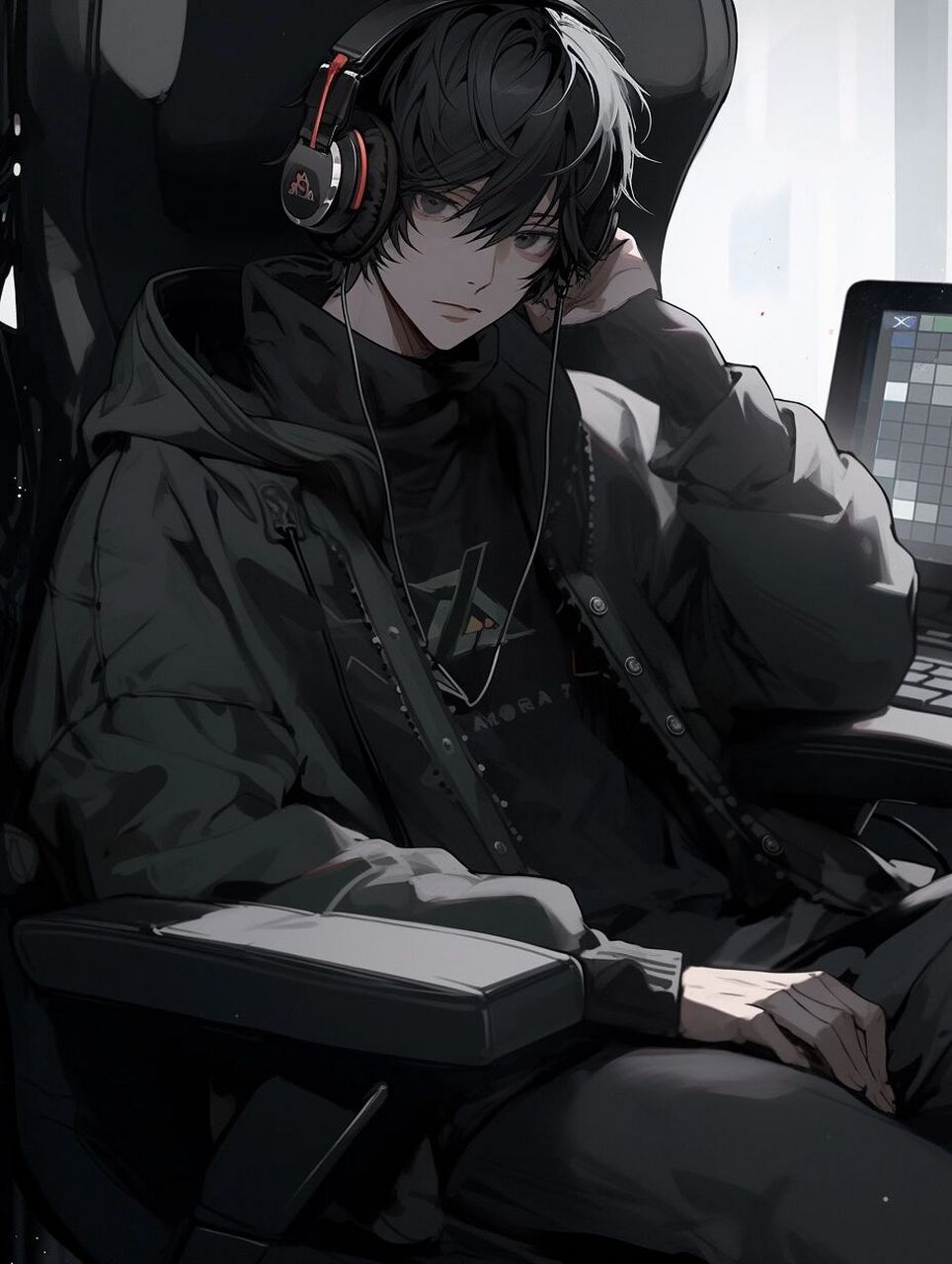 帅气电竞男孩头像,开黑兄弟头像 像不像《全职高手》里的叶修