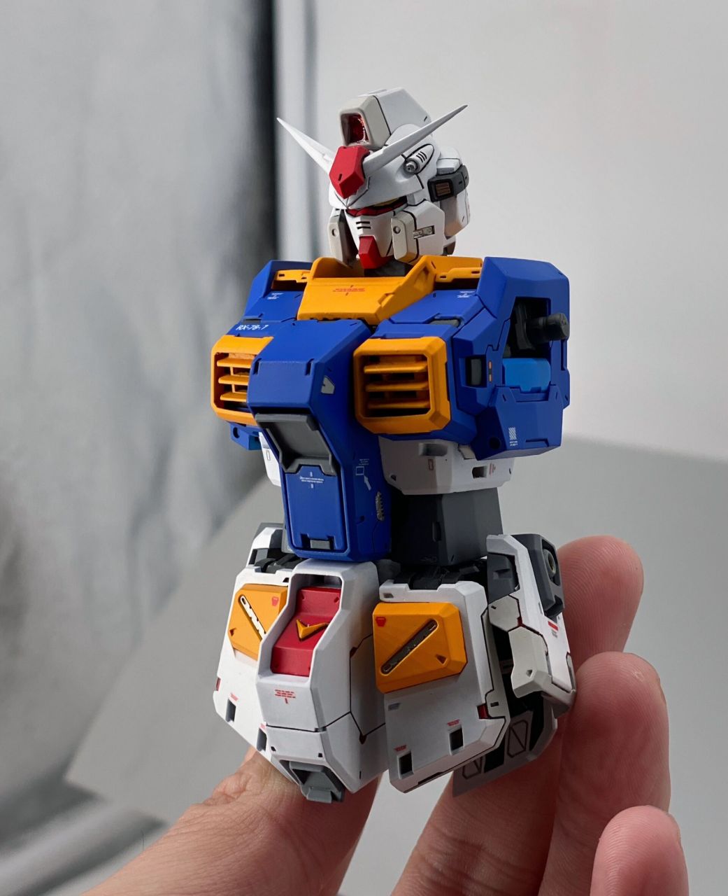 魔封真rx78-7号机 用的二翻 原件一半左右的价格 质量很好… 这套设计