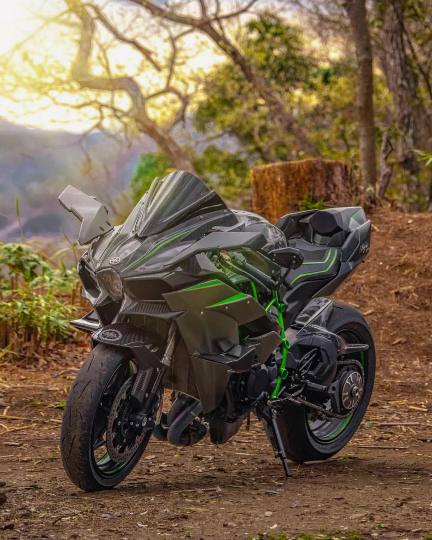 川崎h2 机车美图