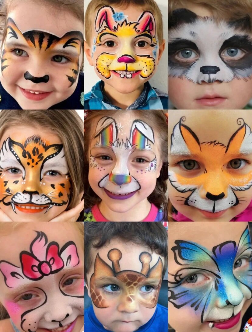 高清儿童脸绘图,喜欢的姐妹快快点赞收藏咯     脸绘让我们的生活多姿