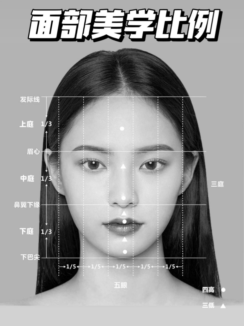 什么是三庭五眼?四高三低又是什么?