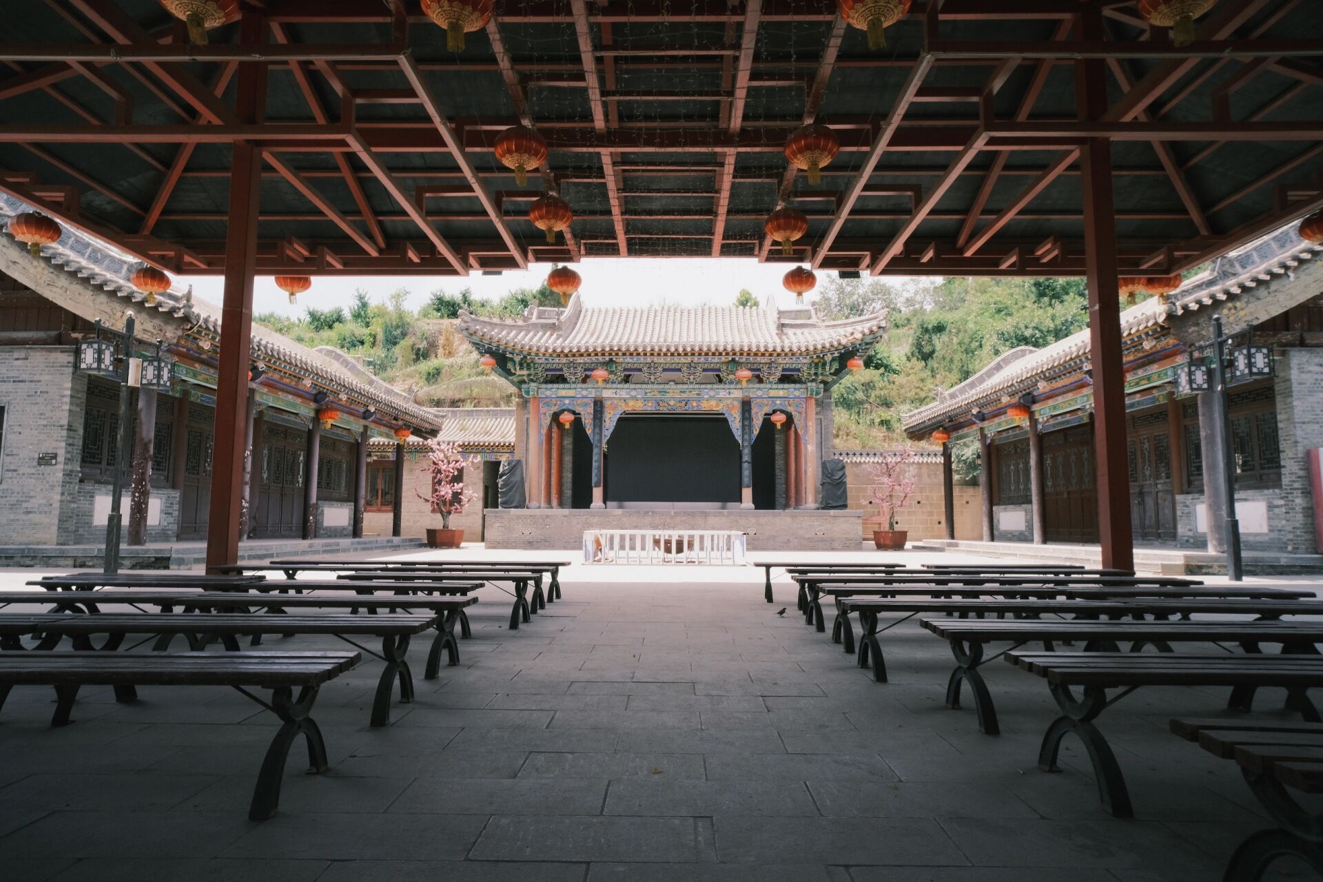 山西阳泉旅行|桃林沟景区 92景区里有一些记忆馆 工匠传承馆 故事馆