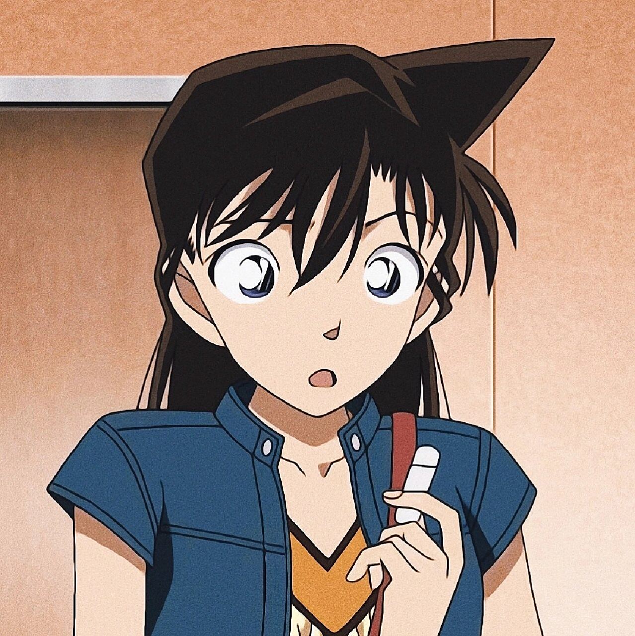 名侦探柯南丨毛利兰 蓝色衣服的小兰也好美