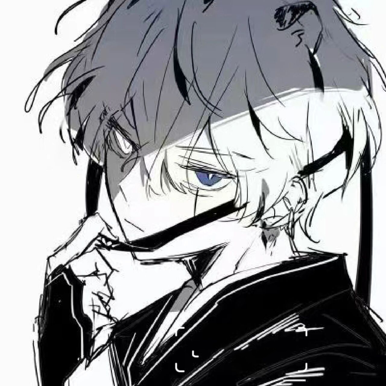 [今日头像·黑白漫男头] 荒谬的爱如何写成诗