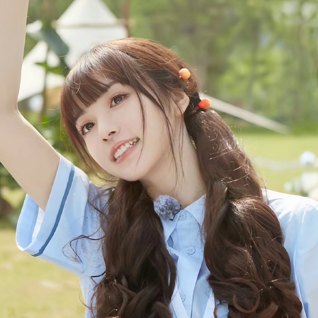 田曦薇|青春校服可爱女生头像 源女子推理社官微 太青春了我滴宝