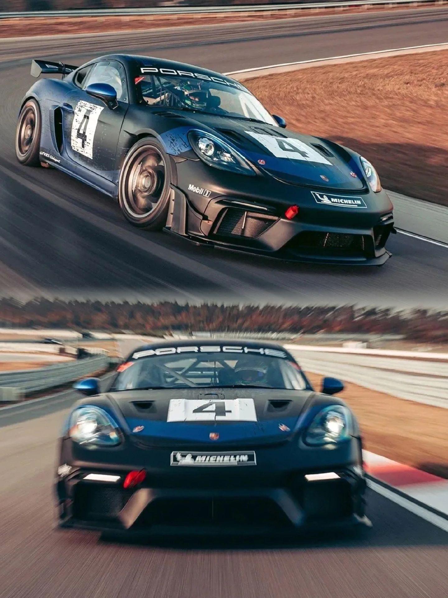 完美毕业保时捷718升级gt4rs包围案例
