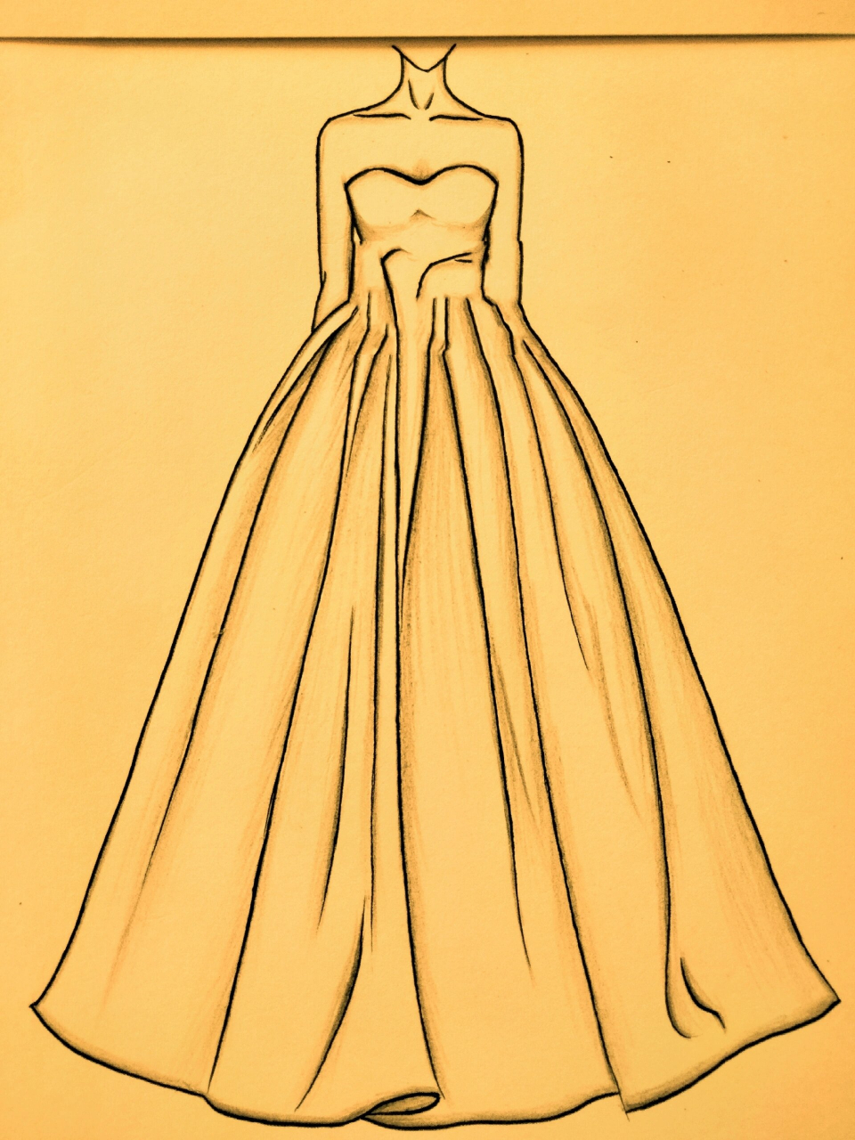 美女黑白简笔画#绘画教程102(附过程) 请大数据推给想自学画画的宝们