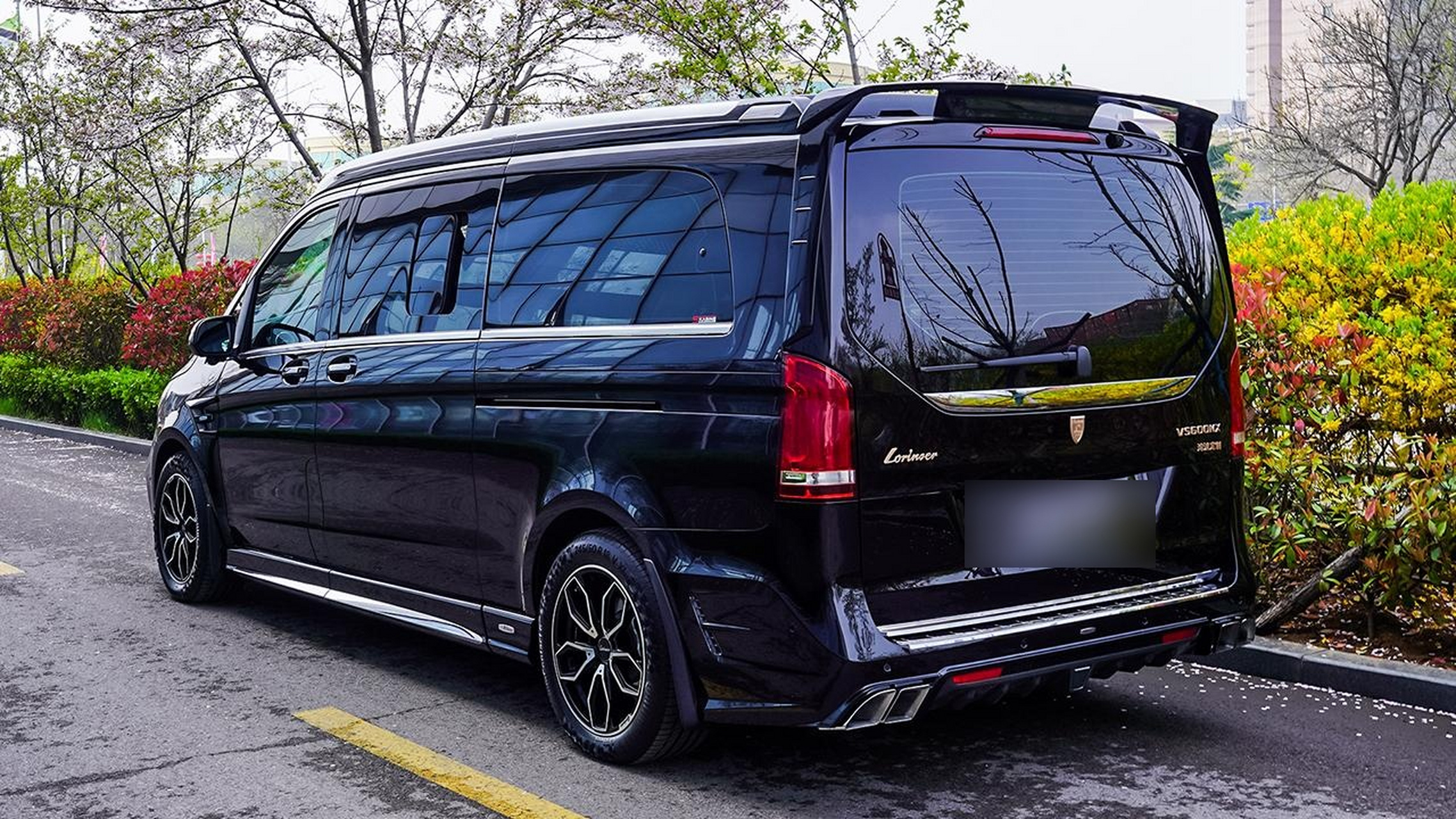 奔驰七座商务车高端定制代表作!