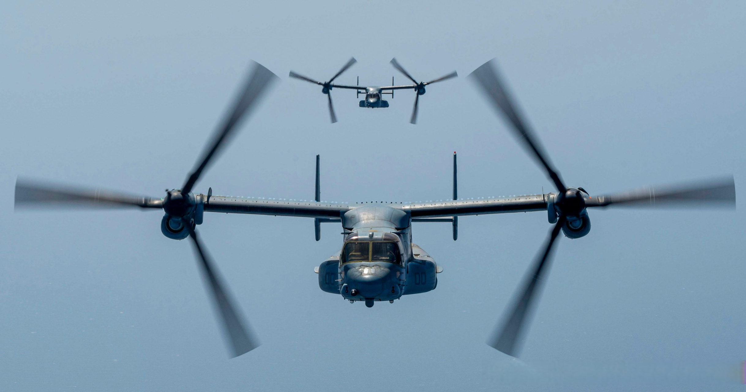 v-22鱼鹰双机
