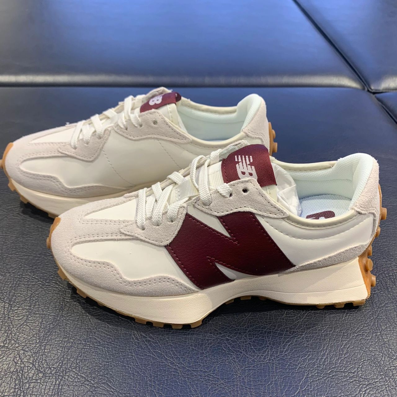 新百伦 327 酒红色 新年必配单品 新年战袍可以准备起来啦