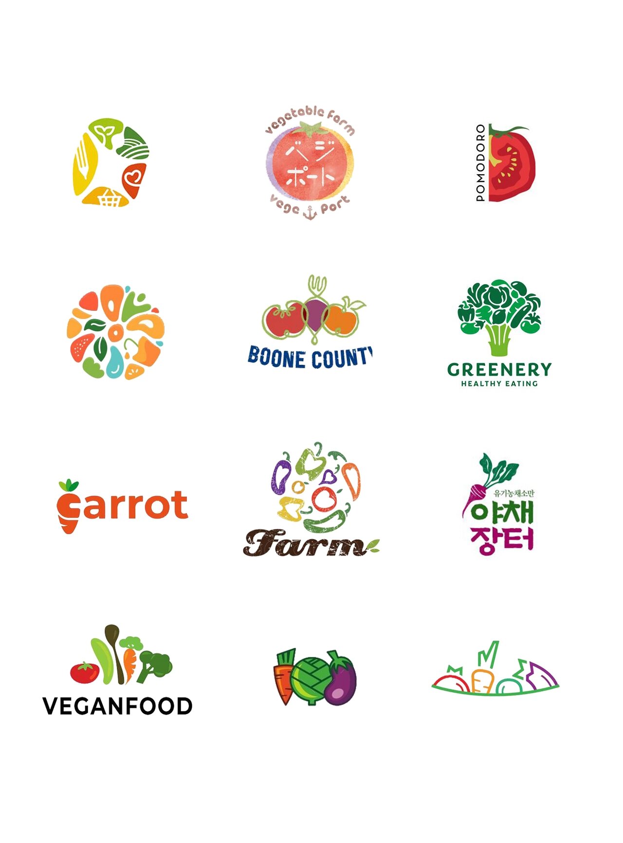 蔬菜logo