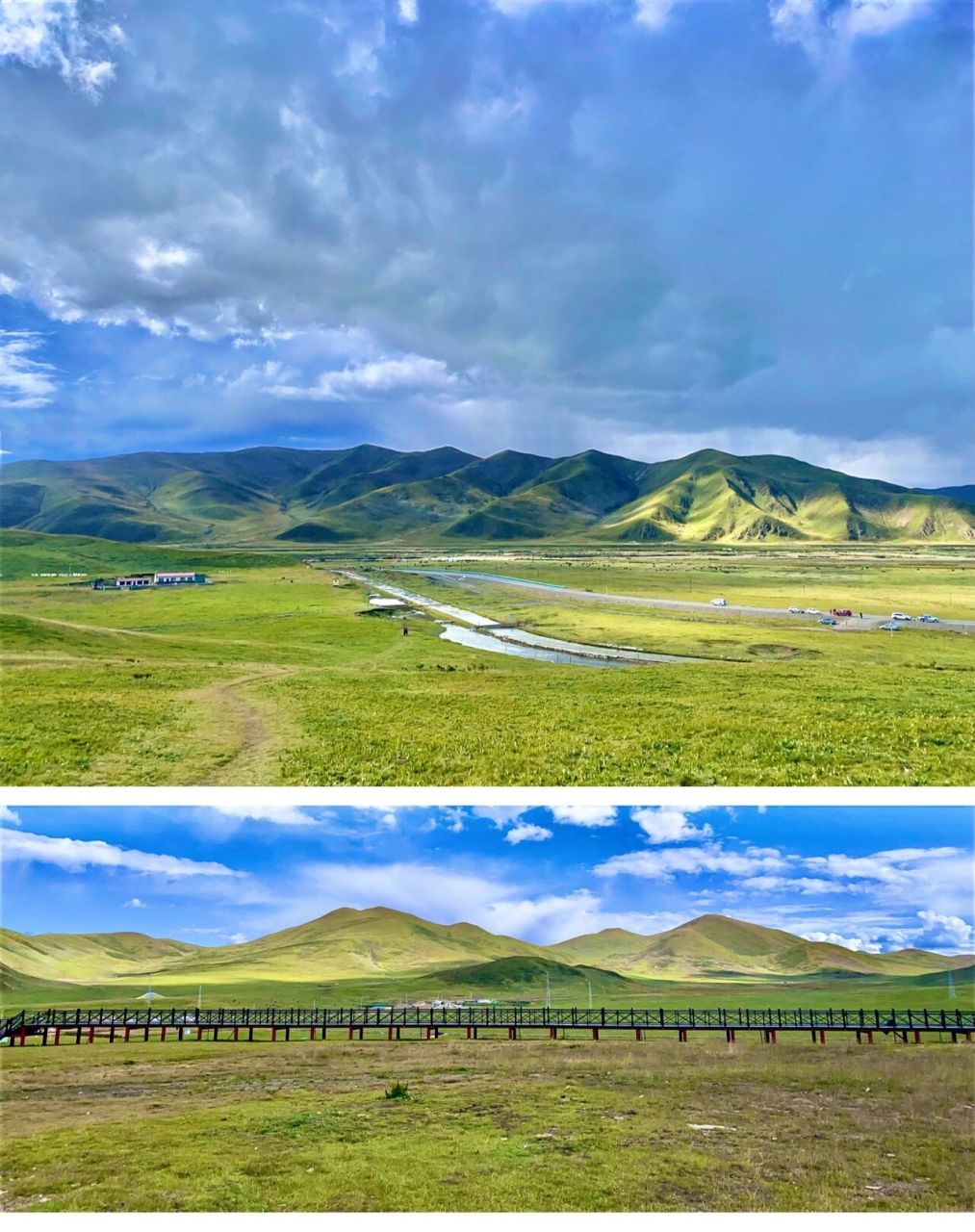 出差去达日 图1:是在西宁专机歇脚去了北山公园附近 图2-8:达日县域