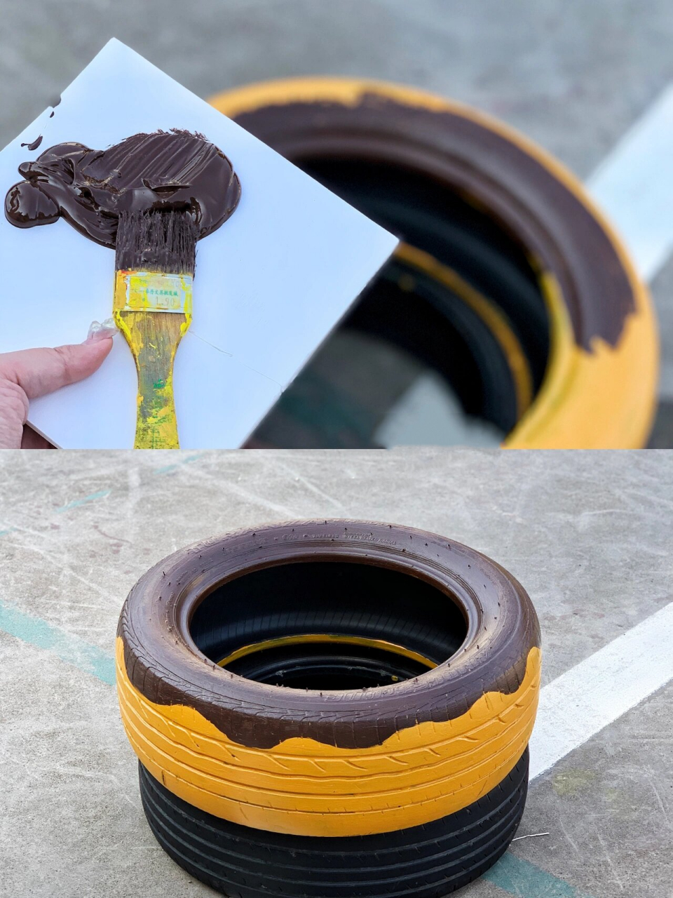 diy|一不小心把轮胎做成了甜甜圈93 几个月前跟同事一起画了好多个