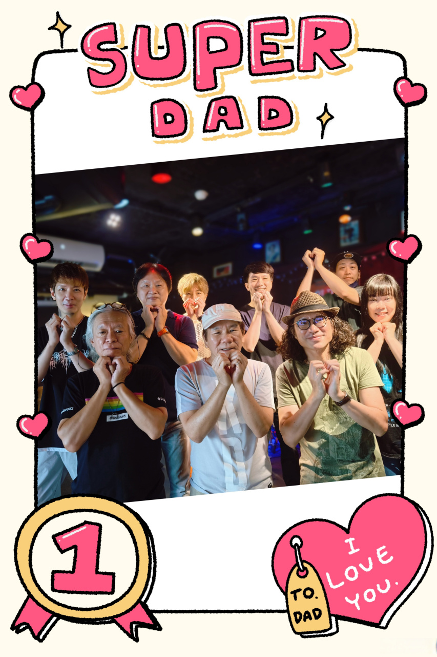 今日彩排 团建恰逢8月8日台湾省的父亲节 祝所有父亲节日快乐 #赵传给