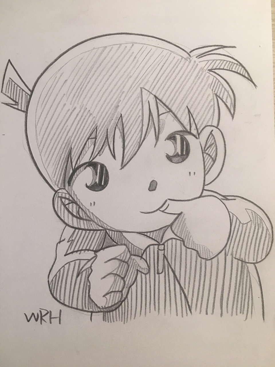 小小的新一 真的好可爱,让我想到我小时候,借此感谢父母养育之恩