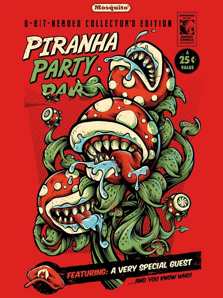 插画欣赏～食人花一棵 看看有没有人喜欢这个.