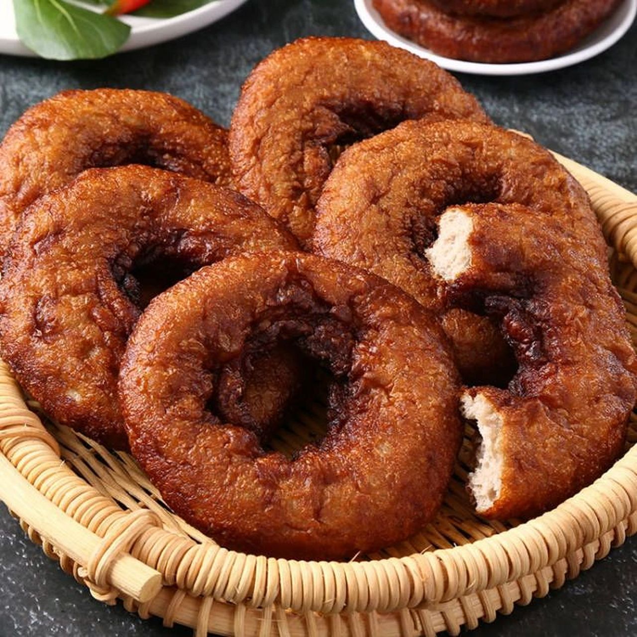 陇禾源荞面油圈圈,纯手工制作.