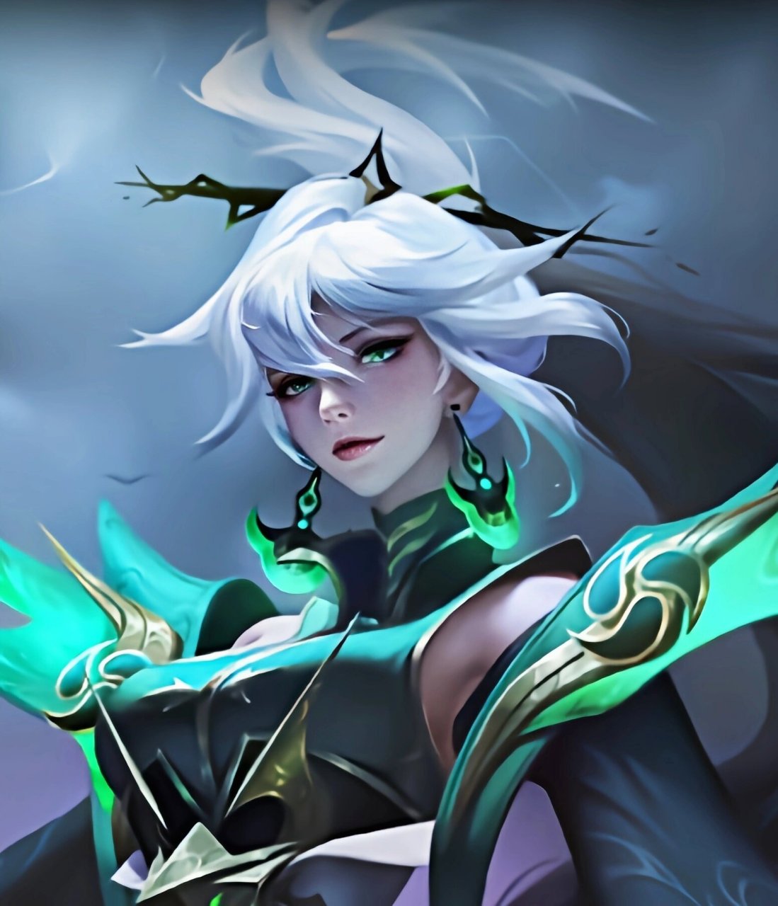 羲和—六道轮回皮肤海报高清无水印  羲和——六道轮回