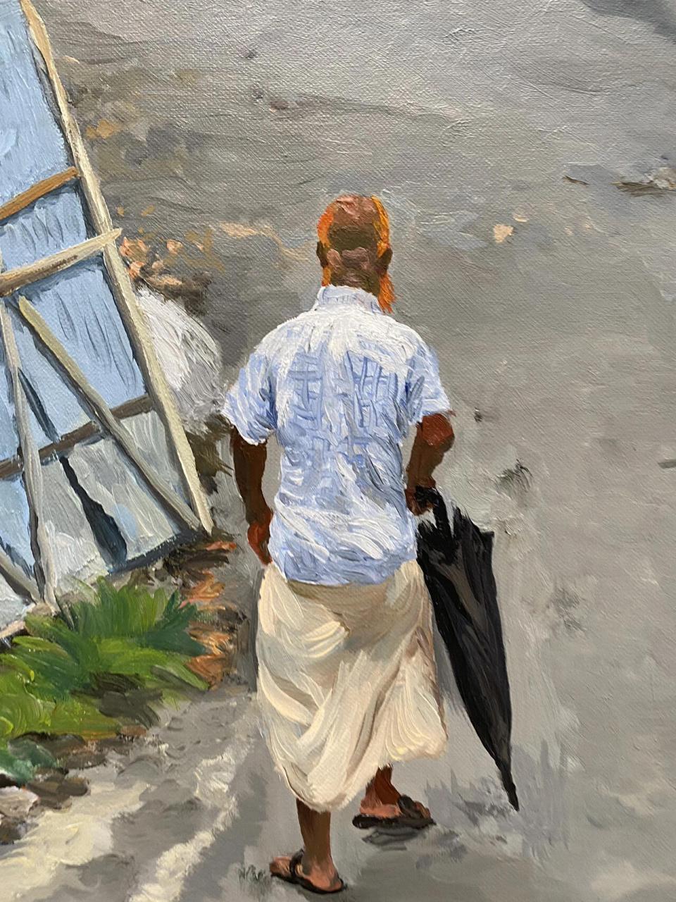 刘小东油画作品(多细节实拍图) 刘小东,1963年生于辽宁省锦州市,1988