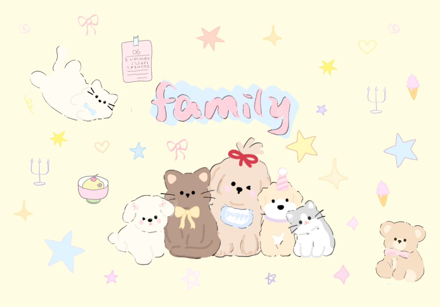 ipad壁纸|ins平板电脑可爱三丽鸥插画分享